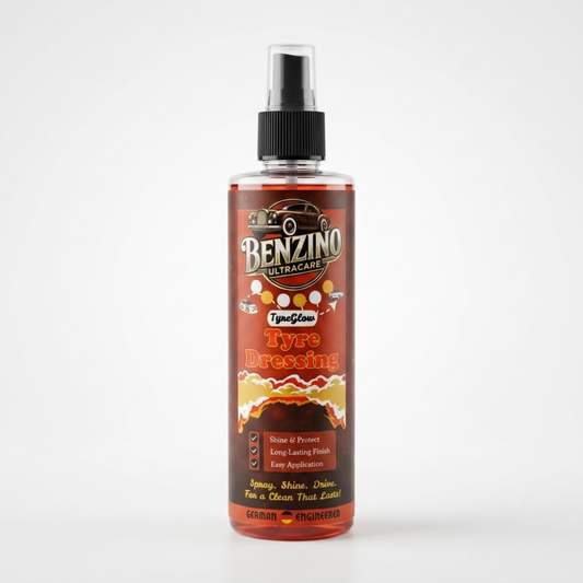 Benzino Tyre Polish – Deep Black Shine That Lasts for Days